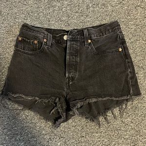 Levis High Waisted Shorts